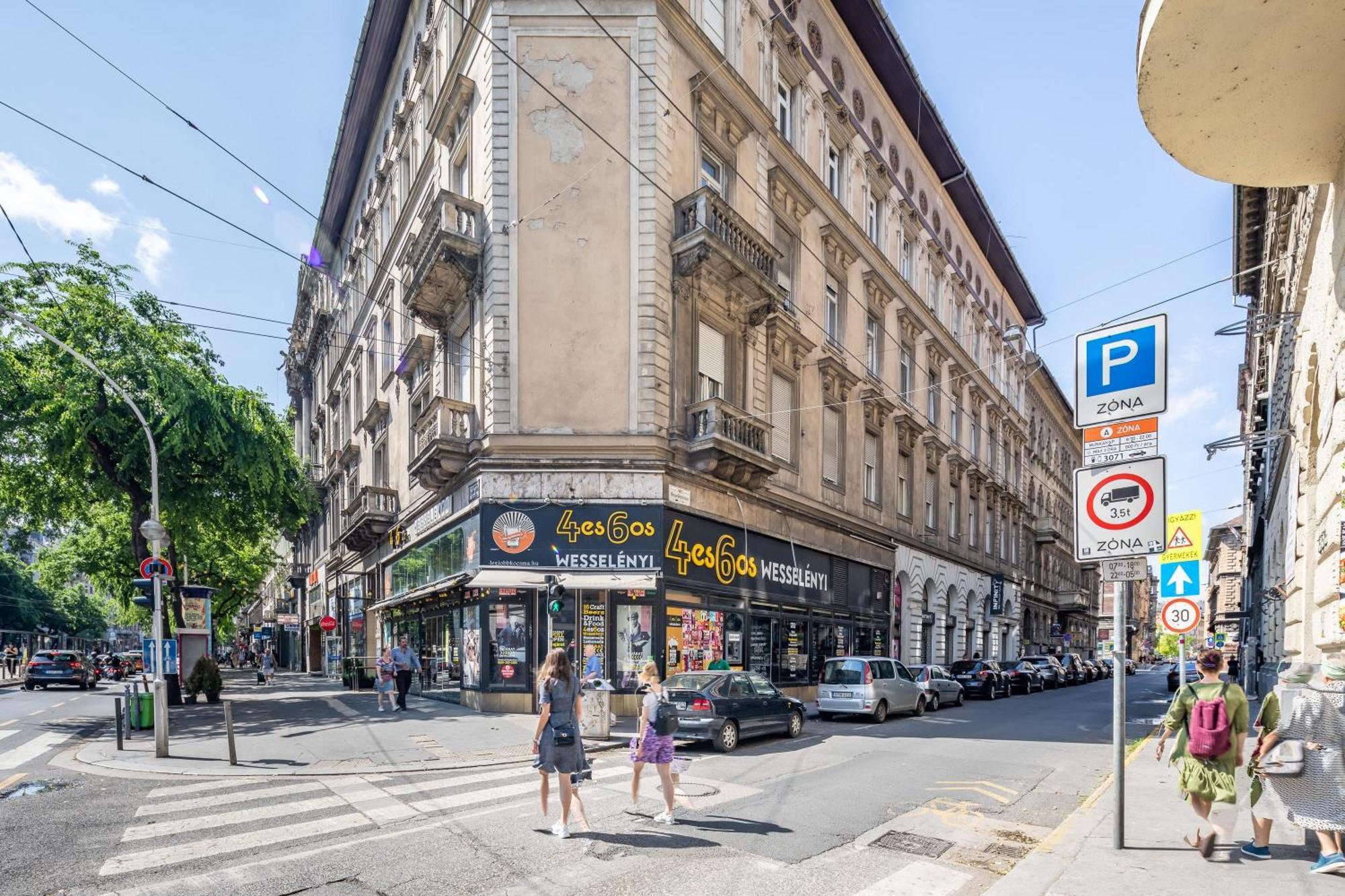 Very Central - Free Parking - Balcony Budapest Esterno foto